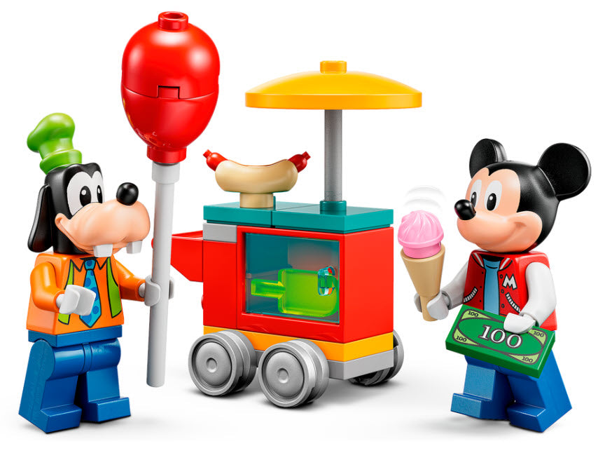 Detail 2: LEGO Disney  10778 Micky, Minnie und Goofy auf dem Jahrmarkt