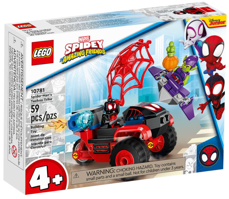 Verpackung: LEGO Super Heroes 10781 Miles Morales: Spider-Mans Techno-Trike