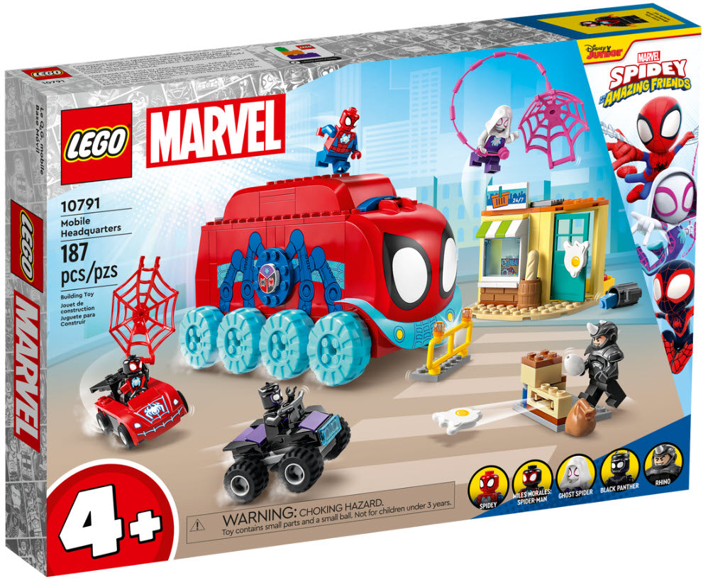 Verpackung: LEGO Super Heroes 10791 Spideys Team-Truck