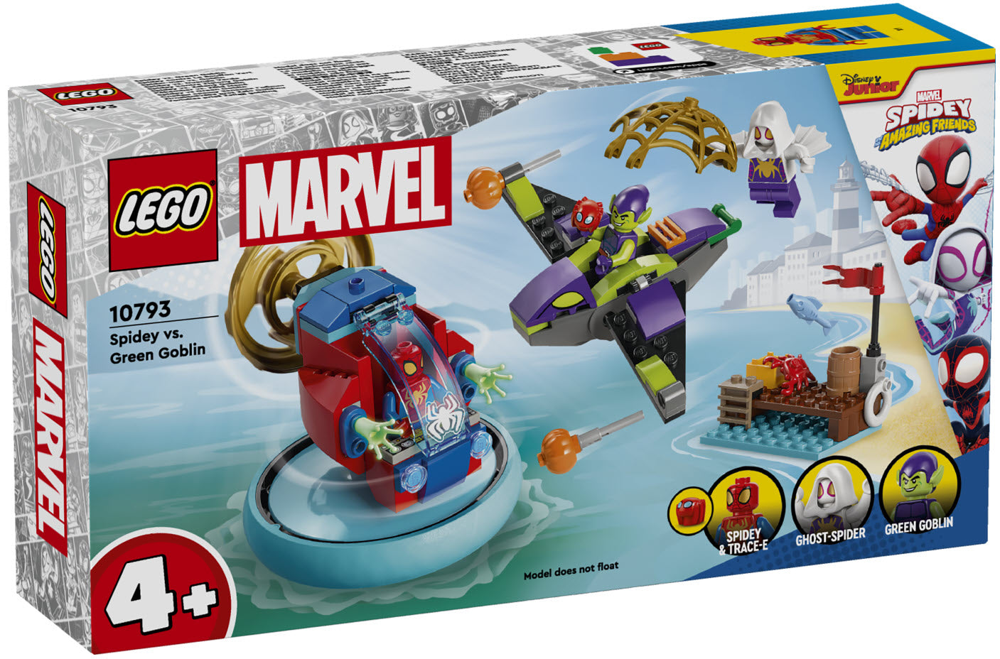 Verpackung: LEGO Super Heroes 10793 Spidey vs. Green Goblin