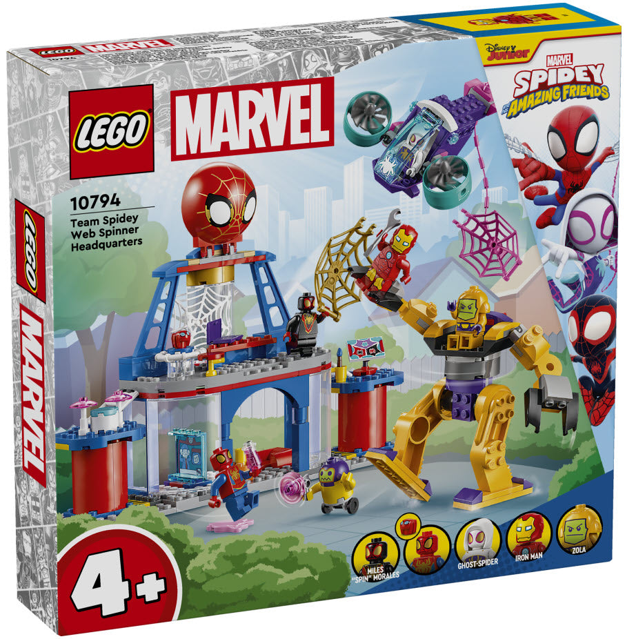Verpackung: LEGO Super Heroes 10794 Das Hauptquartier von Spideys Team