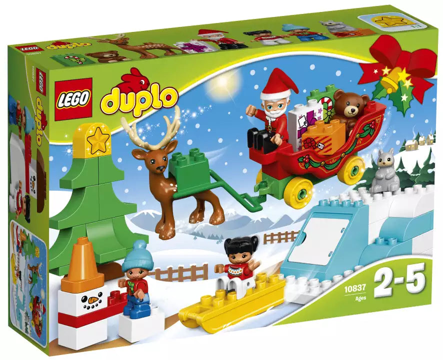 Verpackung: LEGO DUPLO 10837 Winterspaß mit dem Weihnachtsmann