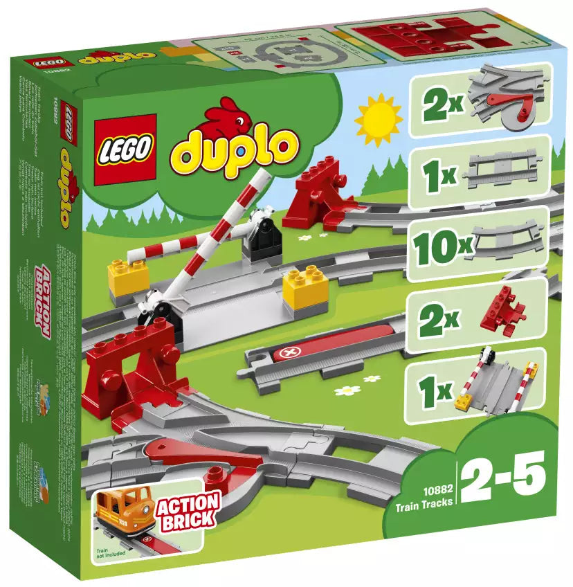 Verpackung: LEGO DUPLO Eisenbahn 10882 Eisenbahn Schienen