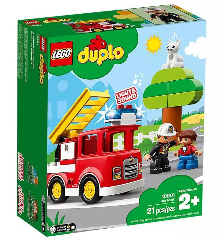 Verpackung: LEGO DUPLO 10901 Feuerwehrauto