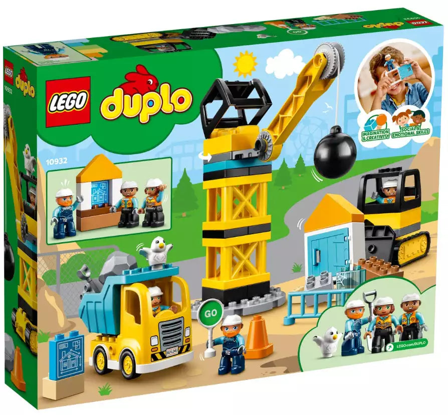 Verpackung: LEGO DUPLO 10932 Baustelle mit Abrissbirne