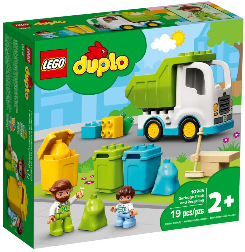 Verpackung: LEGO DUPLO 10945 Müllabfuhr und Wertstoffhof