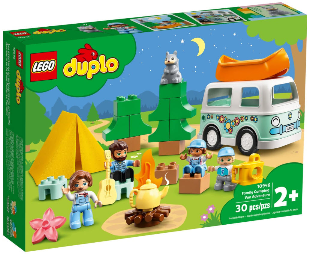 Verpackung: LEGO DUPLO 10946 Familienabenteuer mit Campingbus