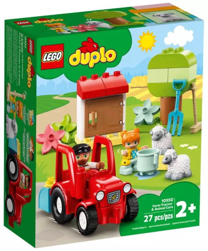 Verpackung: LEGO DUPLO 10950 Traktor und Tierpflege