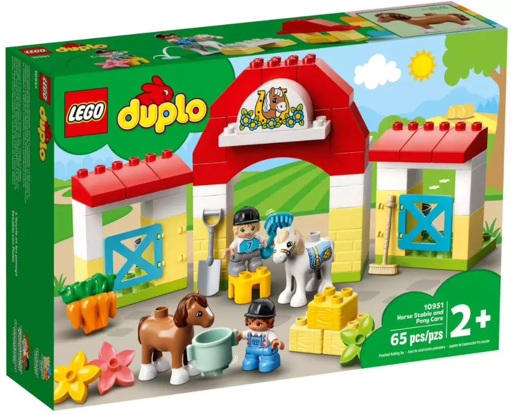 Verpackung: LEGO DUPLO 10951 Pferdestall und Ponypflege
