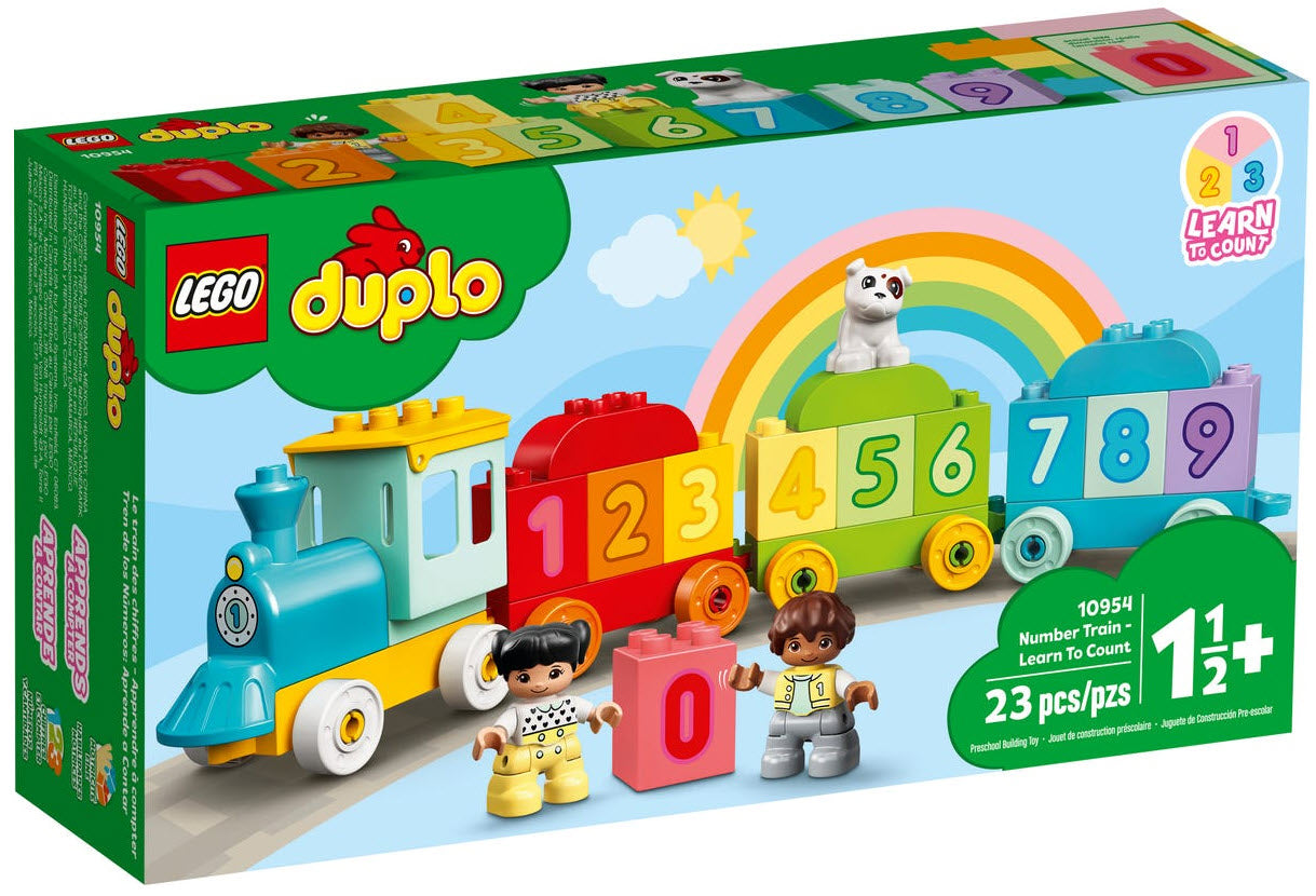 Verpackung: LEGO DUPLO 10954 Zahlenzug – Zählen lernen