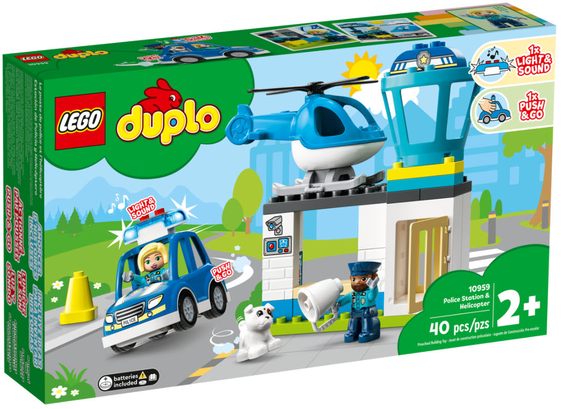 Verpackung: LEGO DUPLO 10959 Polizeistation mit Hubschrauber