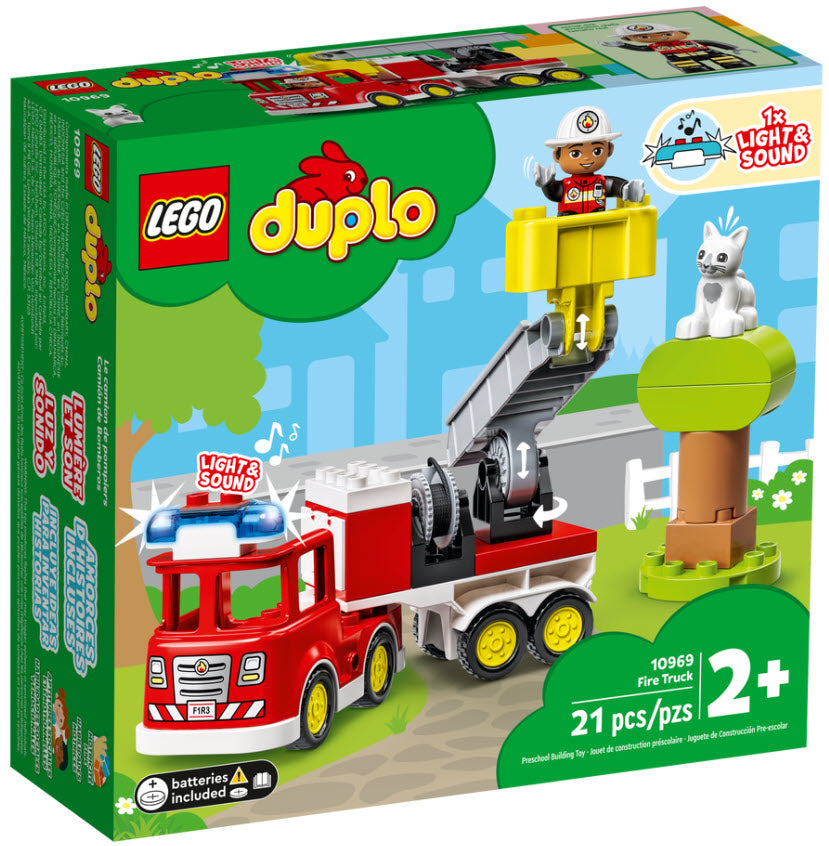 Verpackung: LEGO DUPLO 10969 Feuerwehrauto