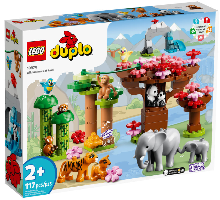 Verpackung: LEGO DUPLO 10974 Wilde Tiere Asiens