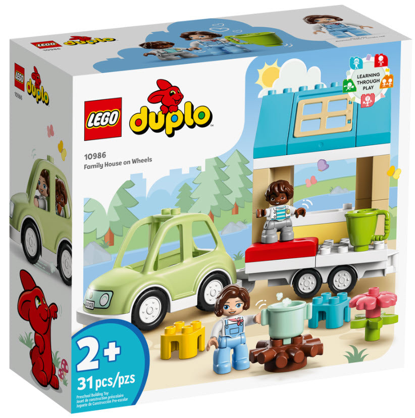 Verpackung: LEGO DUPLO 10986 Zuhause auf Rädern