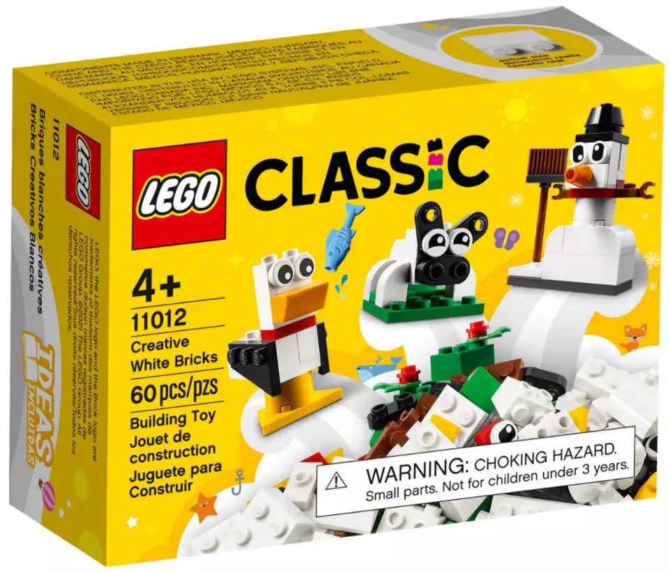 Inhalt: LEGO Classic 11012 Kreativ-Bauset mit weißen Steinen