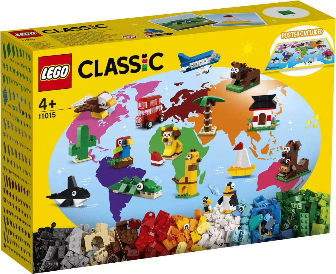 Verpackung: LEGO Classic 11015 Einmal um die Welt