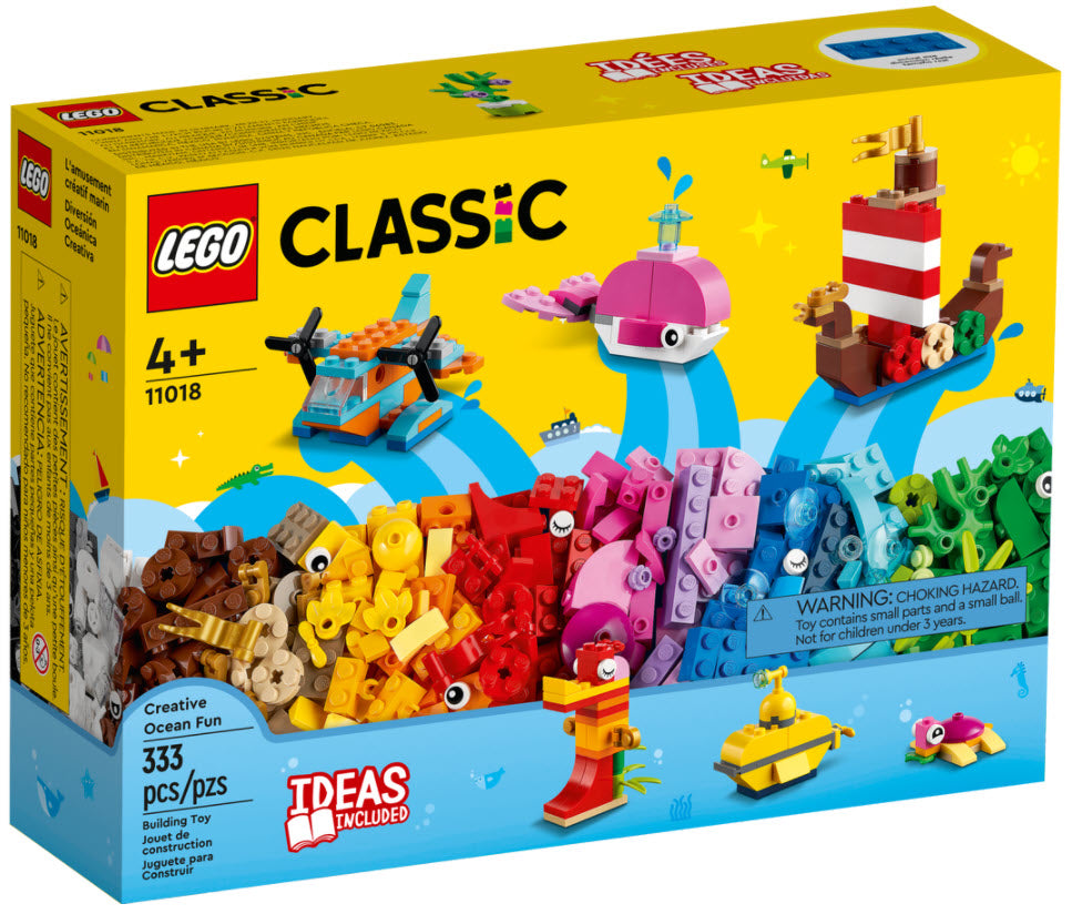 Verpackung: LEGO Classic 11018 Kreativer Meeresspaß