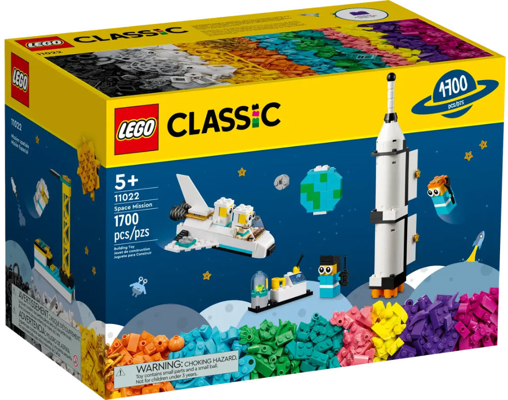 Verpackung: LEGO Classic 11022 XXL Steinebox Erde und Weltraum
