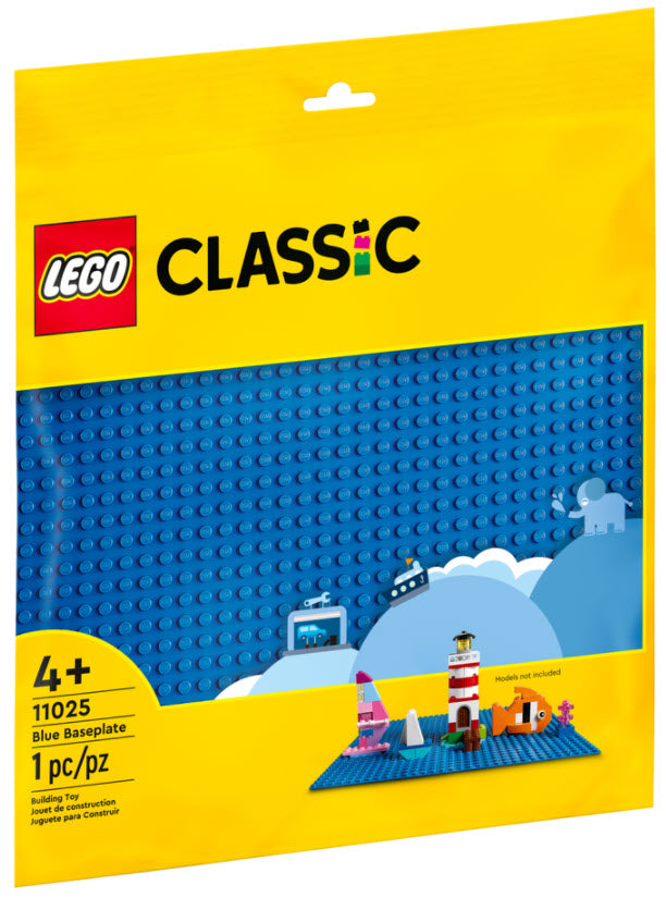 Verpackung: LEGO Classic 11025 Blaue Bauplatte