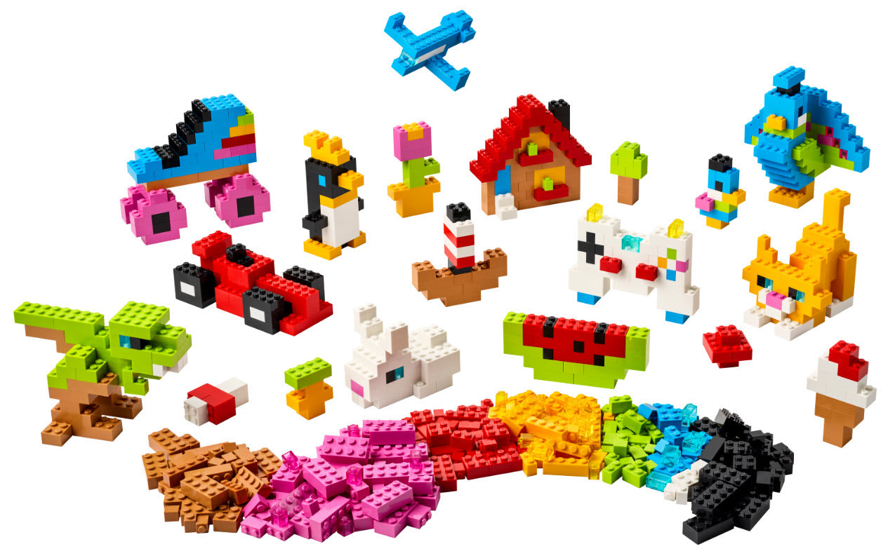 Inhalt: LEGO Classic 11045 Kreative Bunte Steine