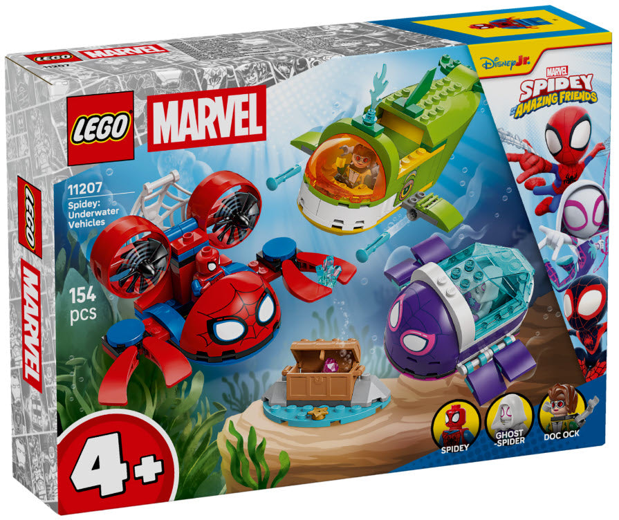 Verpackung: LEGO Super Heroes 11207 Spidey: Unterwasserfahrzeuge