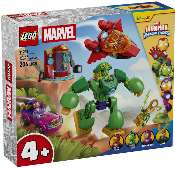 Verpackung: LEGO Super Heroes 11211 Loki vs. Team Iron Man