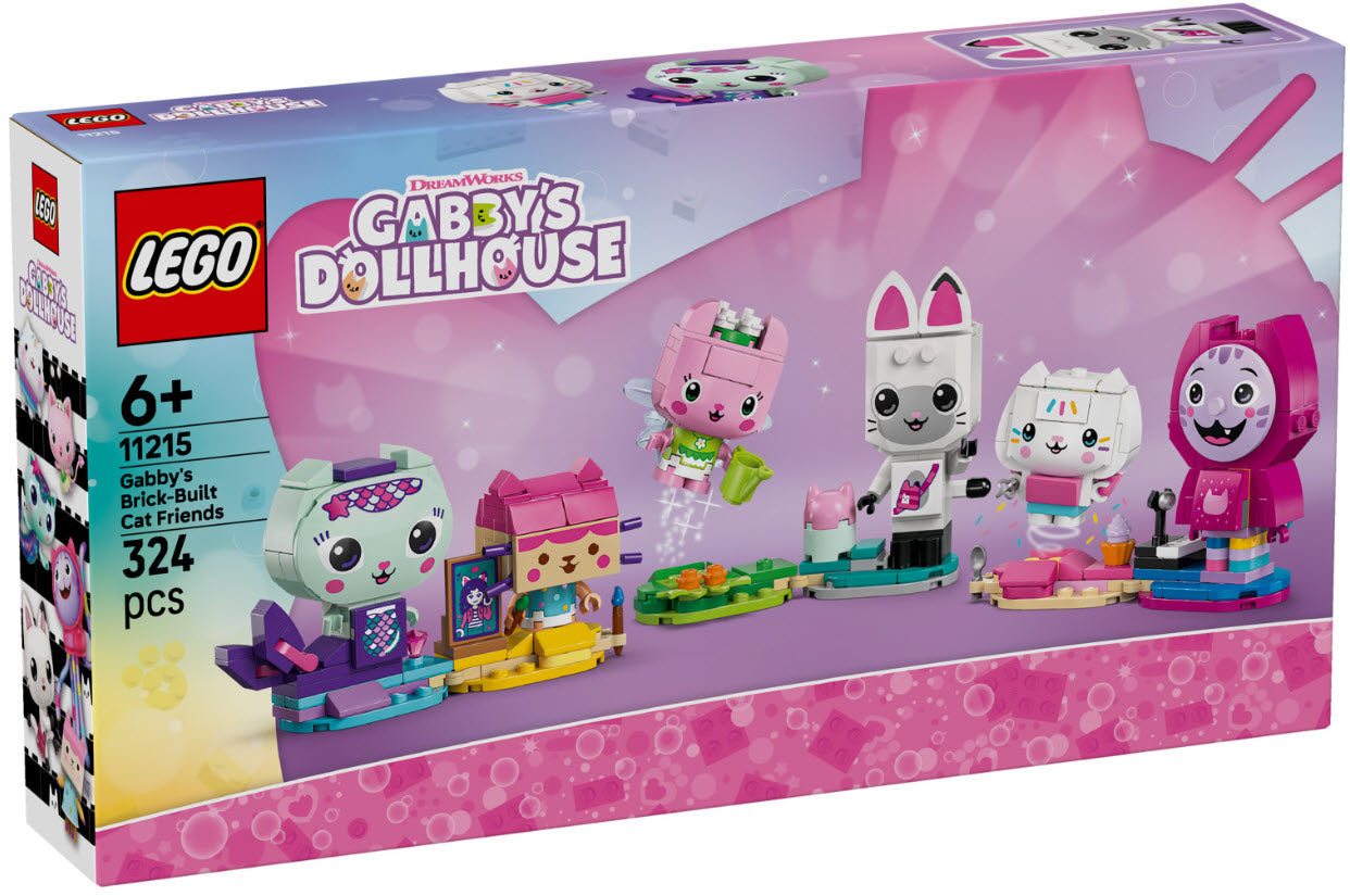 Verpackung: LEGO Gabby's Dollhouse 11215 Gabbys Katzenfreunde aus LEGO Steinen