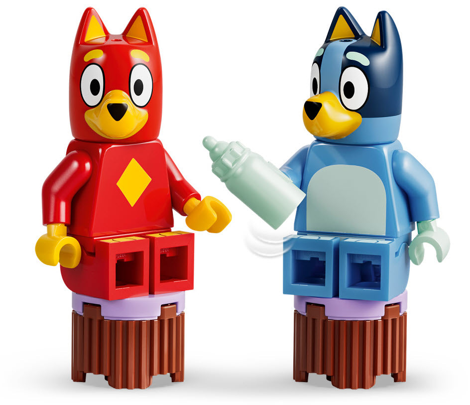 Minifiguren: LEGO Bluey 11221 Schule mit Rusty und Bluey