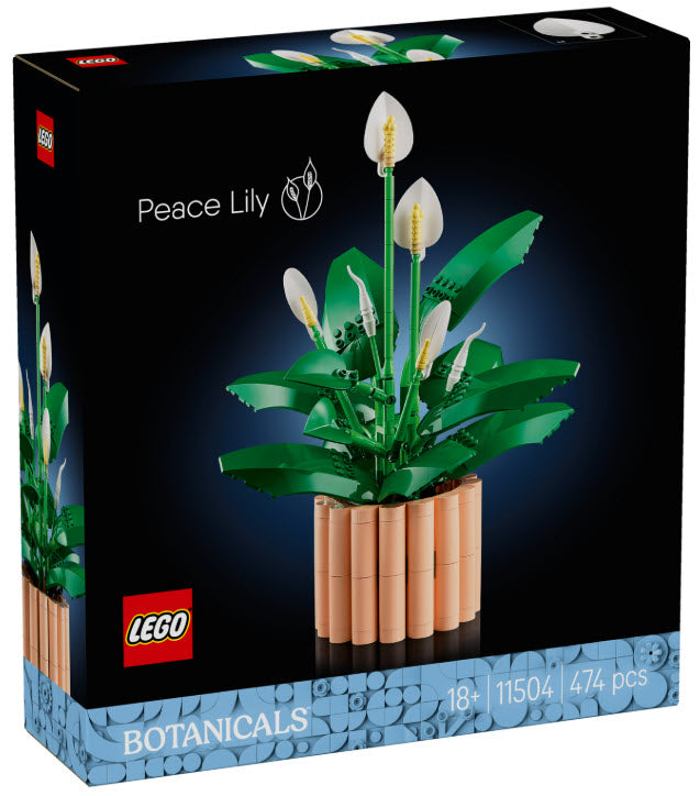 Verpackung: LEGO Botanicals 11504 Friedenslilie