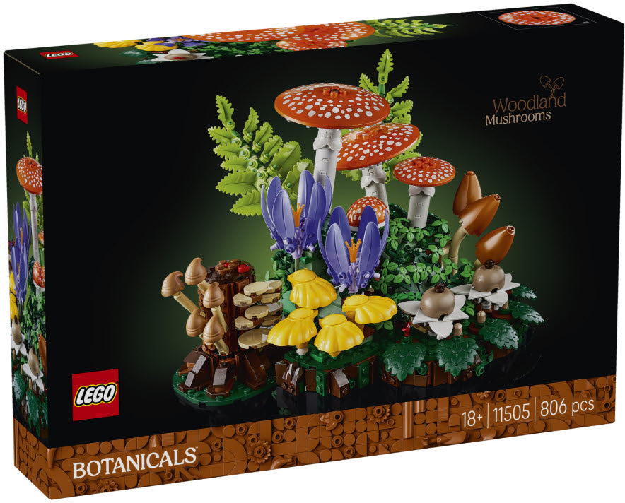 Verpackung: LEGO Botanicals 11505 Waldpilze
