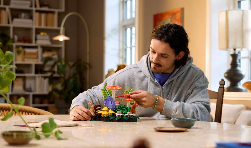 Detail 3: LEGO Botanicals 11505 Waldpilze