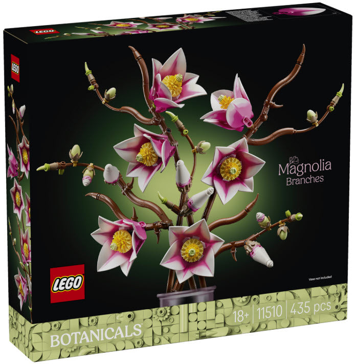 Verpackung: LEGO Botanicals 11510 Magnolienzweige