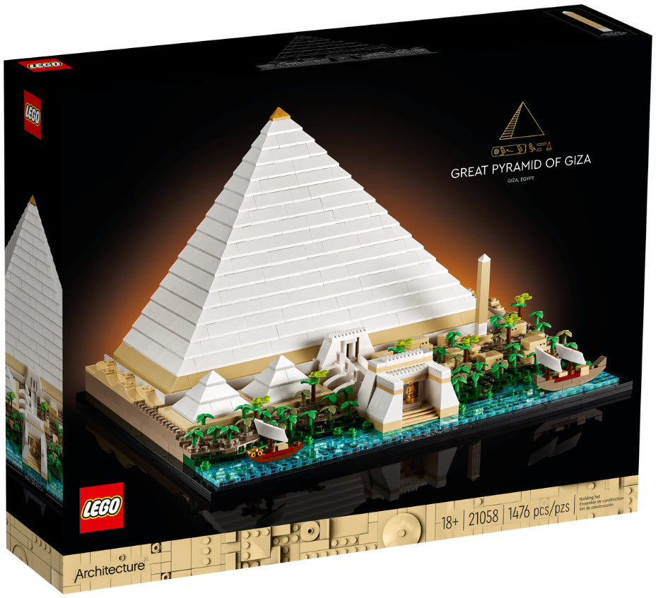 Verpackung: LEGO Architecture 21058 Cheops-Pyramide