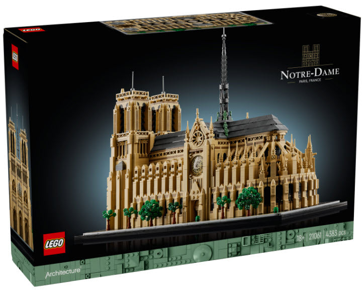 Verpackung: LEGO Architecture 21061 Notre-Dame de Paris