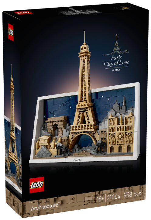 Verpackung: LEGO Architecture 21064 Paris – Stadt der Liebe