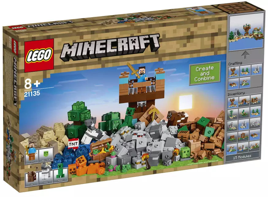 LEGO Minecraft 21135 Die Crafting-Box 2.0, Verpackung