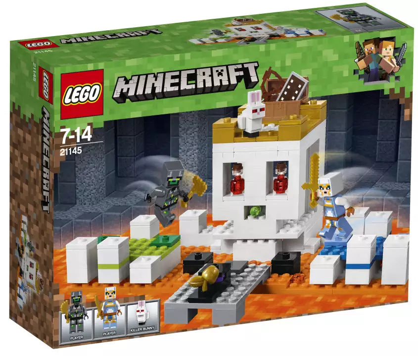 Verpackung: LEGO Minecraft 21145 Die Totenkopfarena