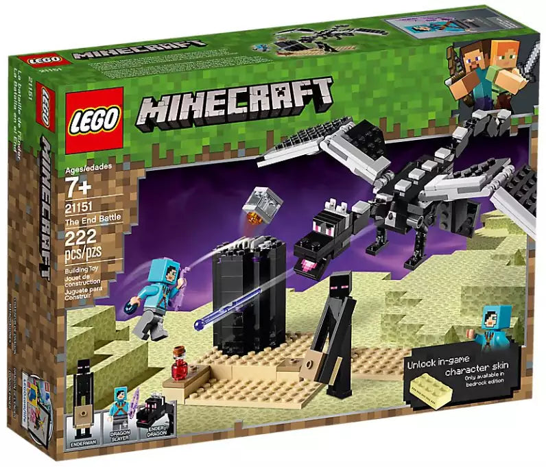 Verpackung: LEGO Minecraft 21151 Das letzte Gefecht