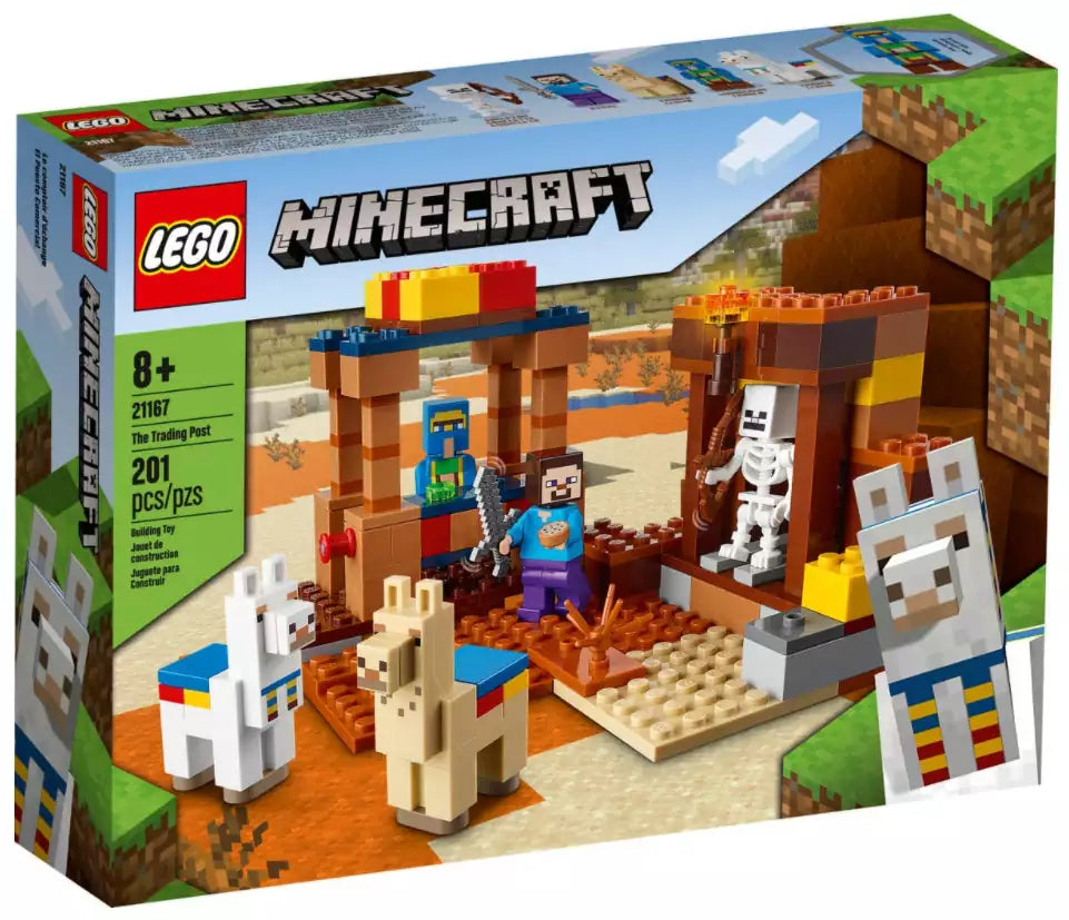 Verpackung: LEGO Minecraft 21167 Der Handelsplatz