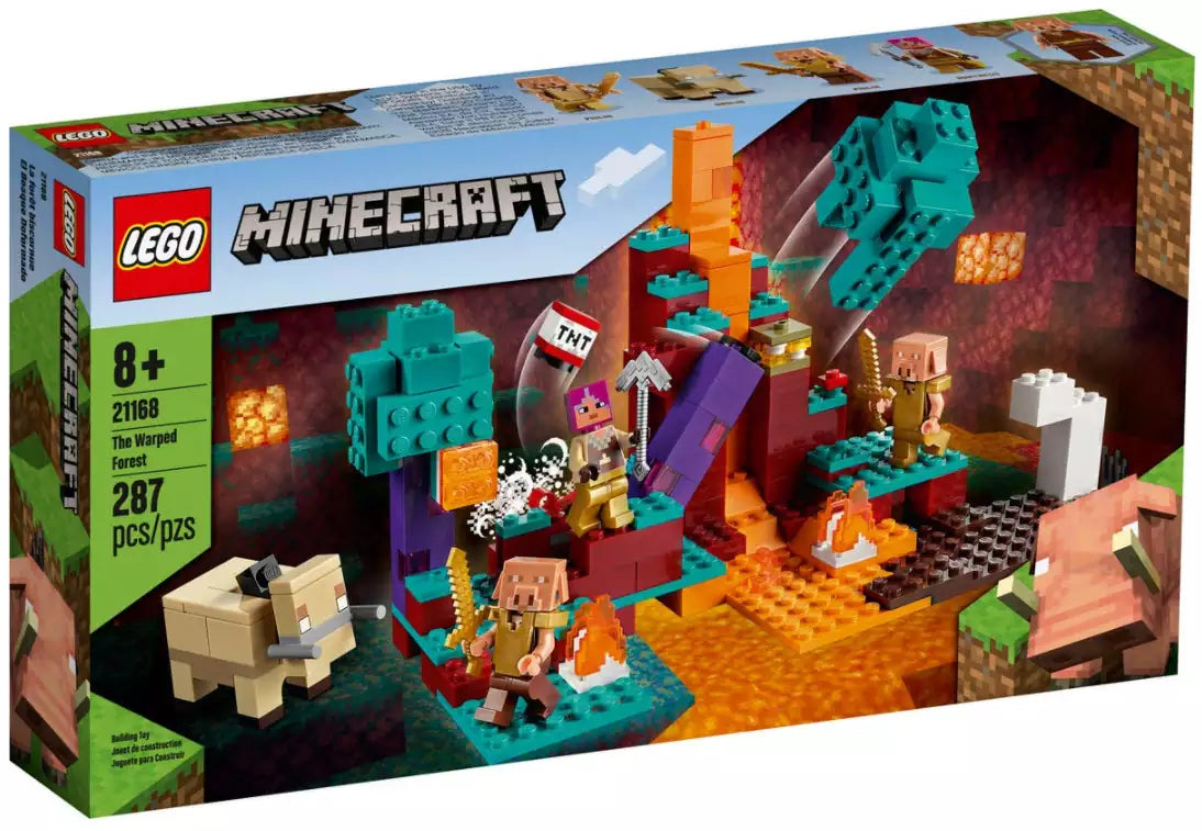 Verpackung: LEGO Minecraft 21168 Der Wirrwald
