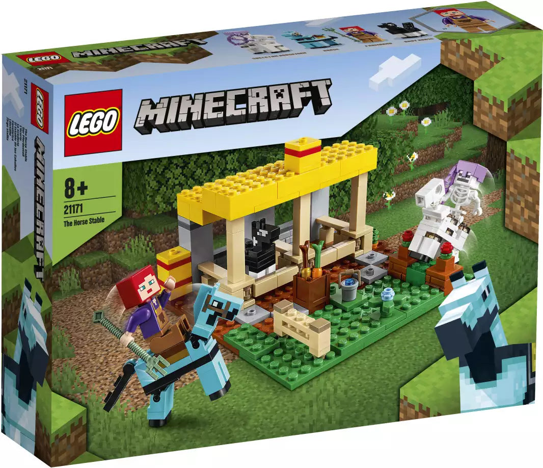 Verpackung: LEGO Minecraft 21171 Der Pferdestall