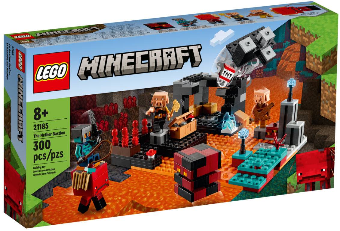 Verpackung: LEGO Minecraft 21185 Die Netherbastion