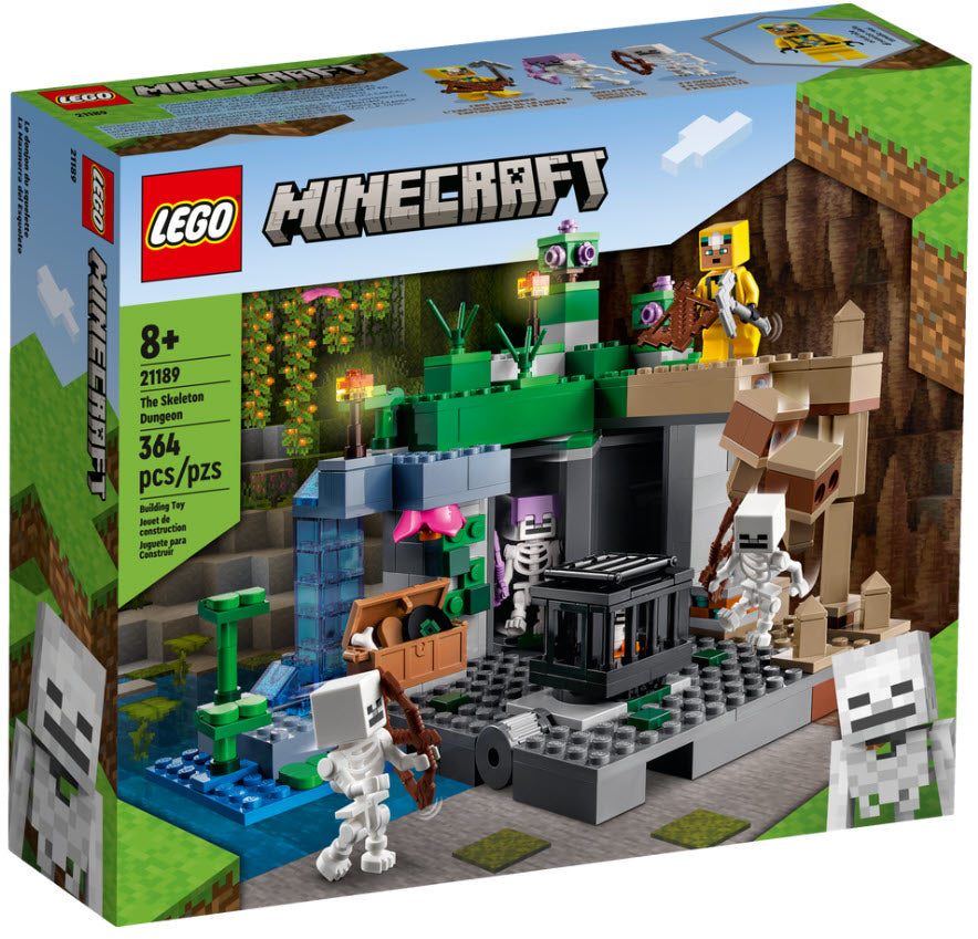 Verpackung: LEGO Minecraft 21189 Das Skelettverlies