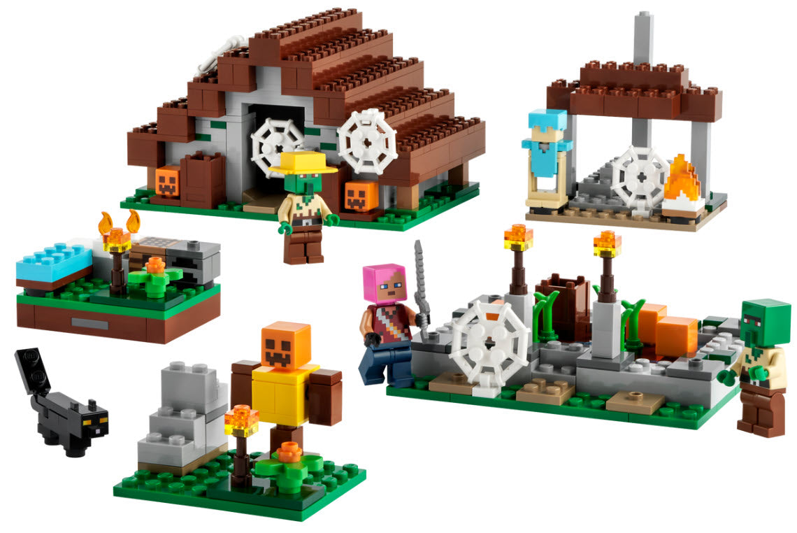 Inhalt: LEGO Minecraft 21190  Das verlassene Dorf