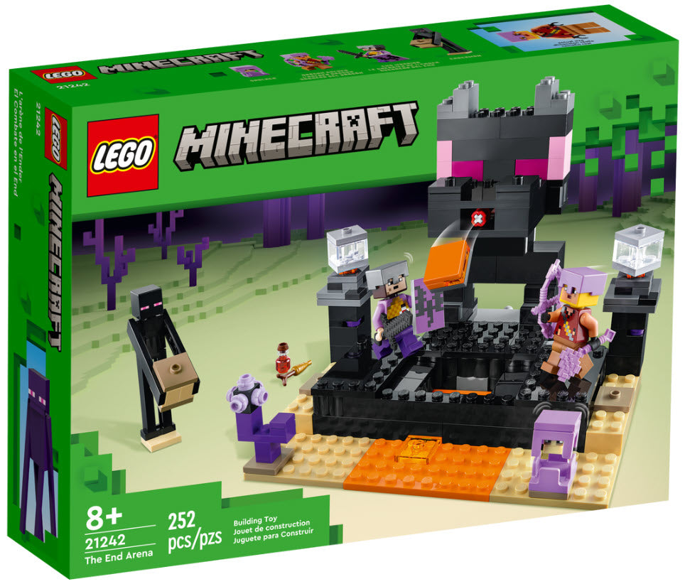 Verpackung: LEGO Minecraft 21242 Die End-Arena
