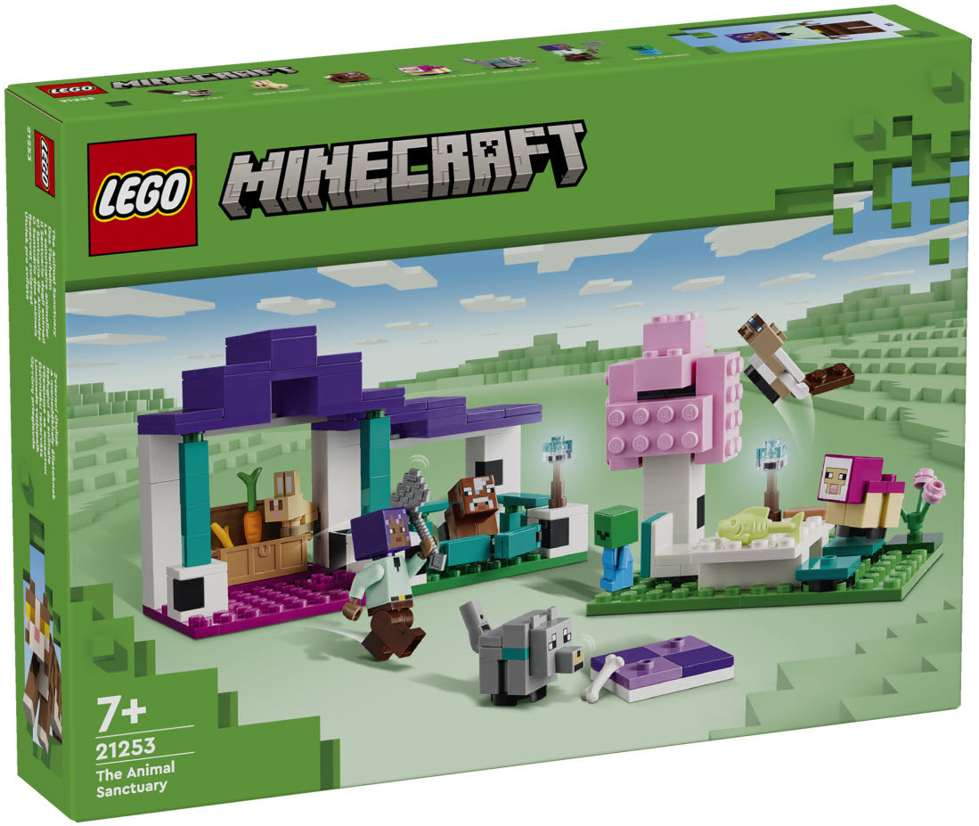 Verpackung: LEGO Minecraft 21253 Das Tierheim