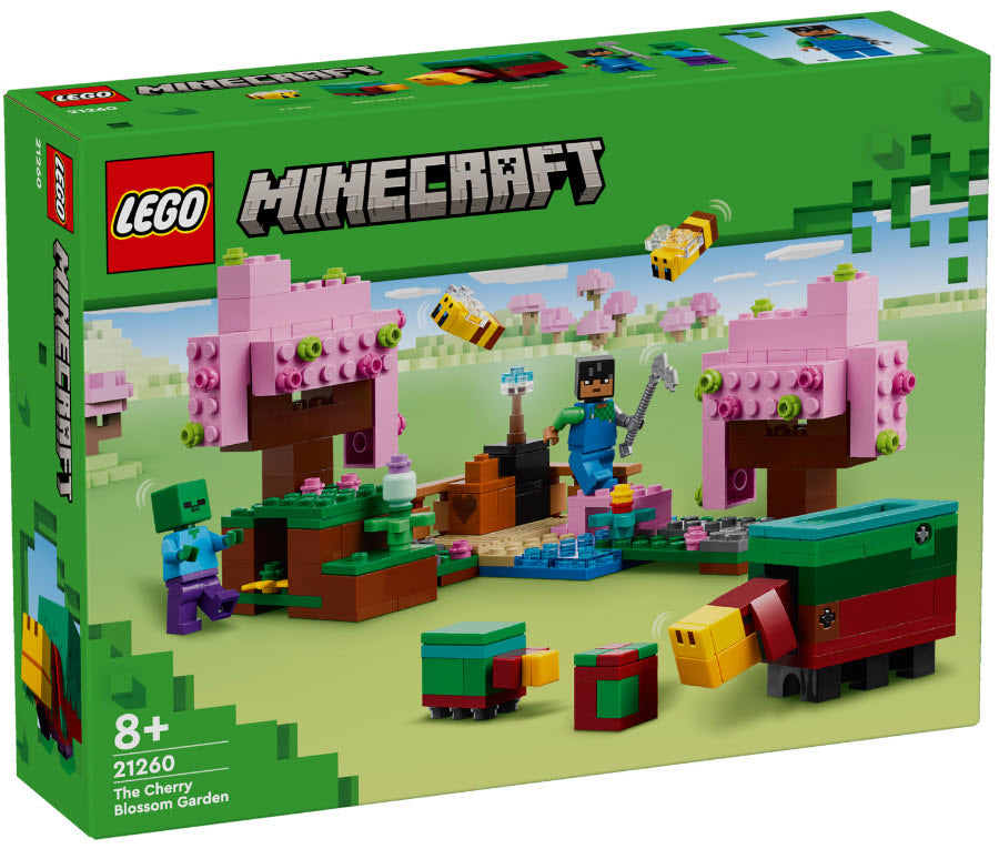 Verpackung: LEGO Minecraft 21260 Der Kirschblütengarten