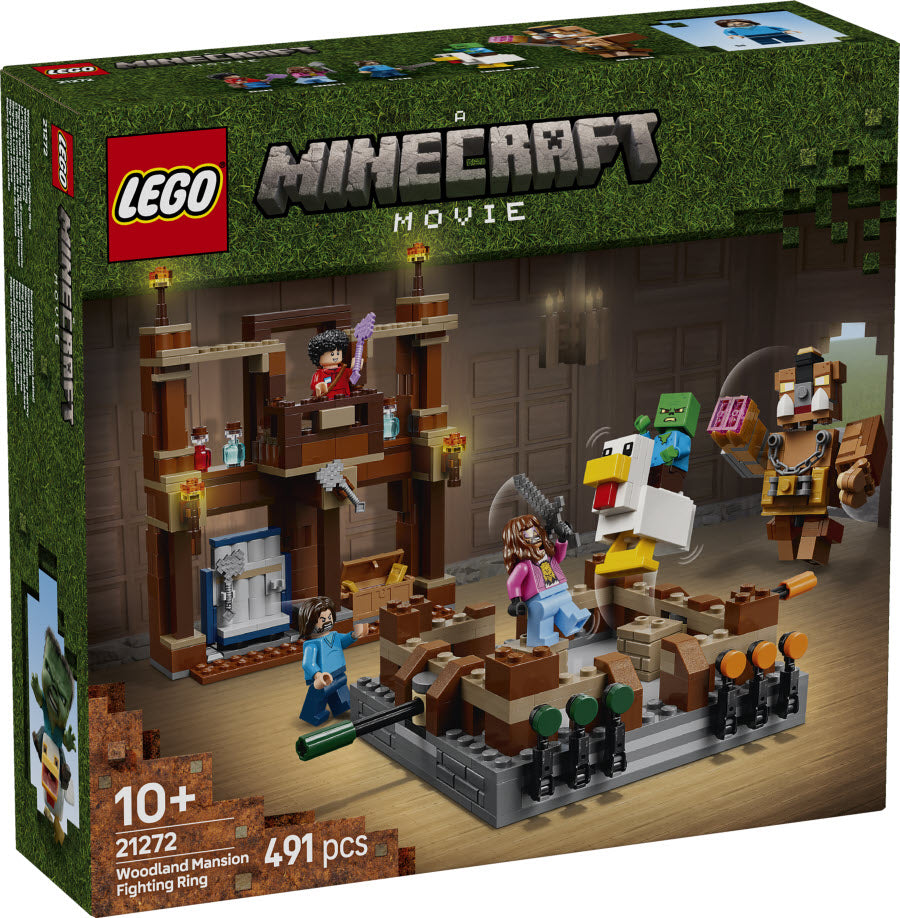 Verpackung: LEGO Minecraft 21272 Waldanwesen mit Boxring