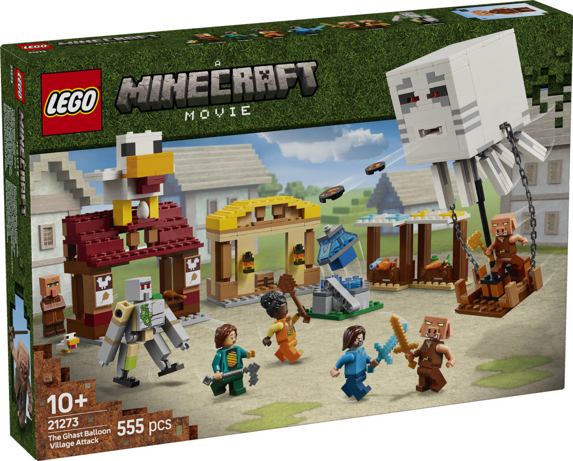 Verpackung: LEGO Minecraft 21273 Angriff des Ghast-Ballons