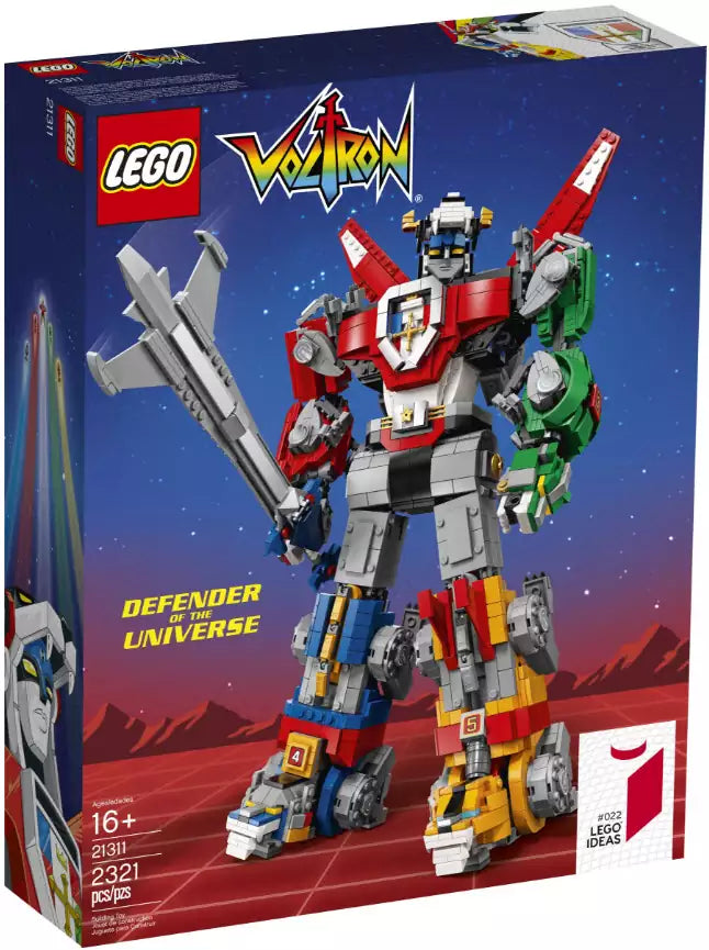 Verpackung:  LEGO Ideas 21311 Voltron